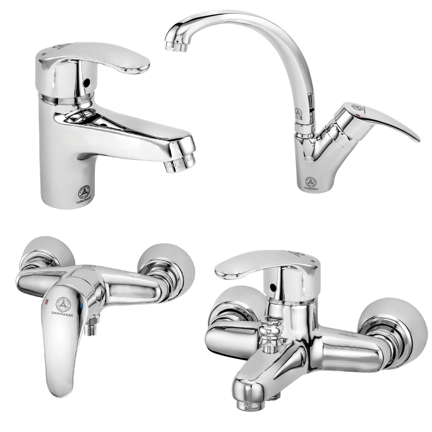 ست شیرآلات بهداشتی قهرمان مدل اسپانیایی